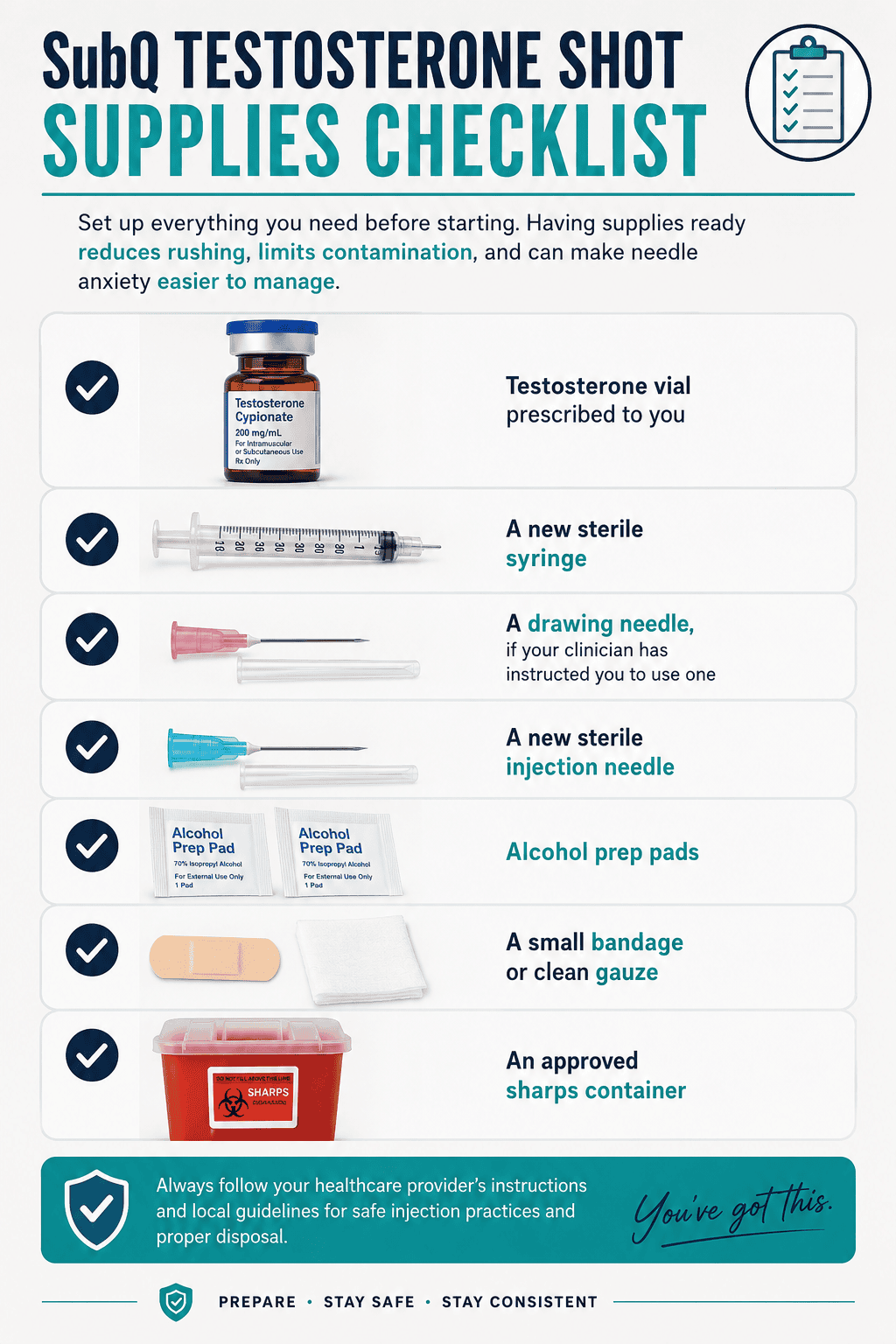 How to Do a Subcutaneous Testosterone Shot: A Safe FTM Beginner Guide