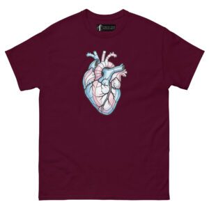 Anatomical Trans Heart | Trans Pride T-Shirt