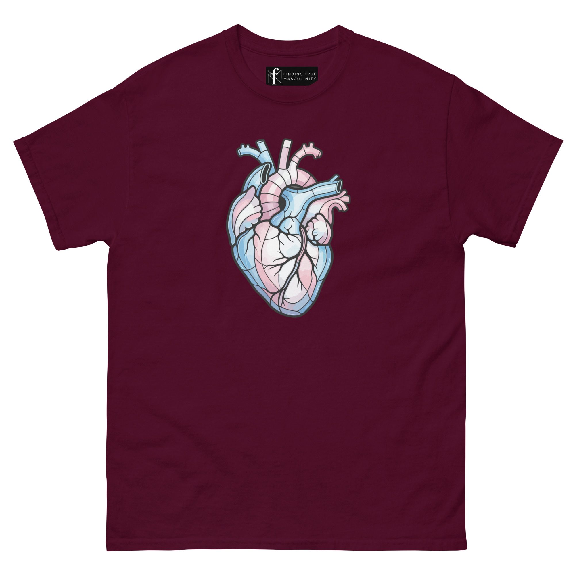 Anatomical Trans Heart | Trans Pride T-Shirt