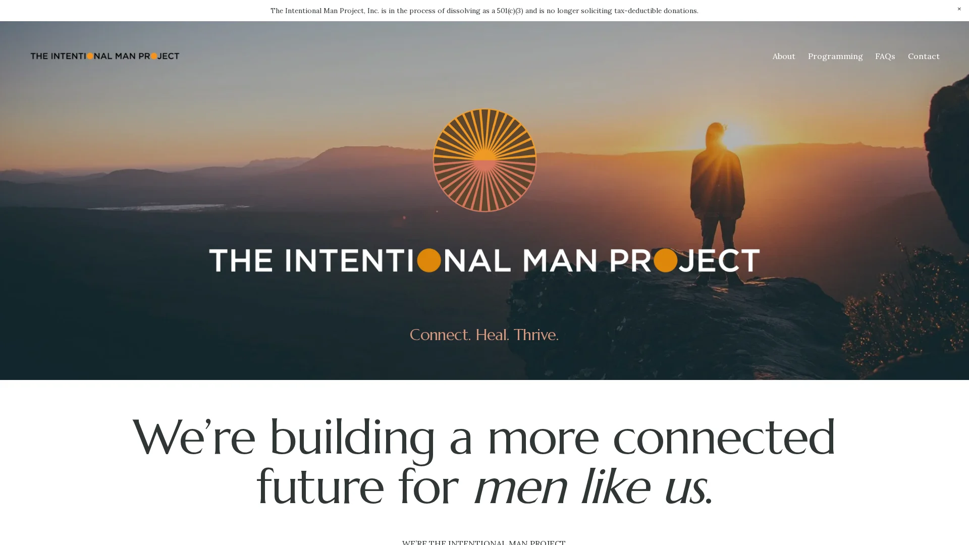 Intentional Man Project