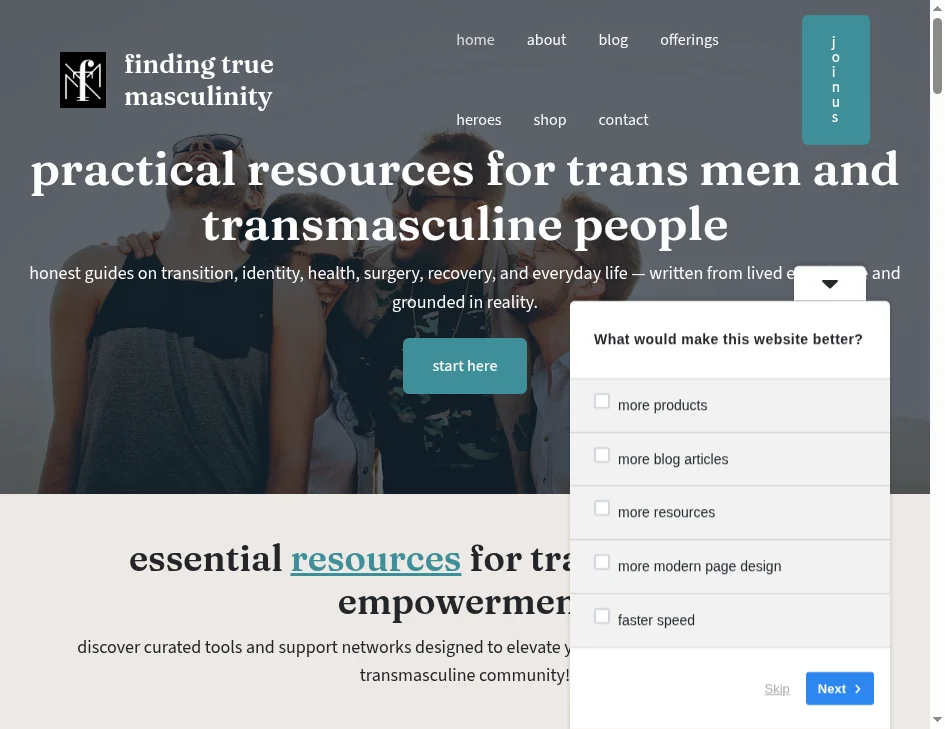 Finding True Masculinity